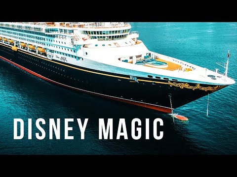 BEST CRUISE SHIPS IN THE WORLD. Disney Magic Cruise Ship Tour. DJI Mavic Pro aerial drone footage.