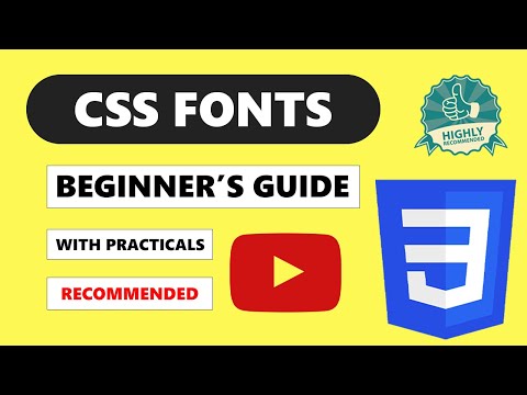 CSS Fonts: A Comprehensive Guide