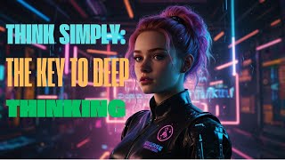 Think Simply: The Key to Deep Thinking  - Overthinking Fix - ClearMind Tips