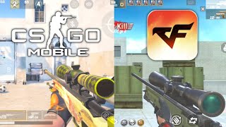CSGO Mobile vs Crossfire Legends Comparison