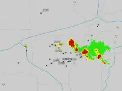FedEx at Memphis dodging Thunderstorms
