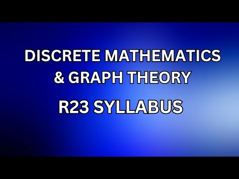 DM- SYLLABUS OVERVIEW @JayaMathsAcademy #engineeringmathematics #btech2024 #engineerinmaths2