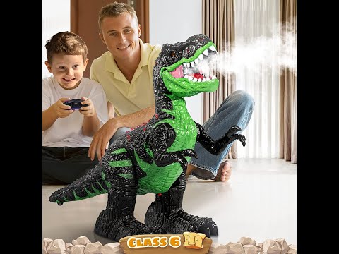 Remote Control T-rex Dinosaur Toy       #trex #robot #toys #kids
