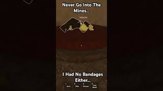 Never Go Into The Dead Rails Mines. #roblox #fyp #deadrails #dead #rails #deadrailsroblox #funny