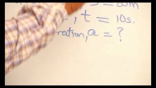 EQUATIONS OF LINEAR MOTION PART 7