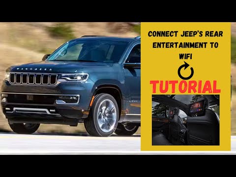 How to connect Jeep’s Rear Entertainment to Wi-Fi