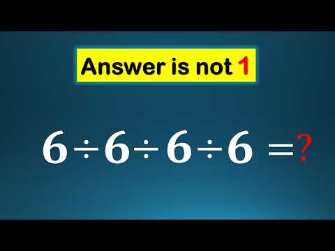 Most People Get This Division Problem Wrong!
