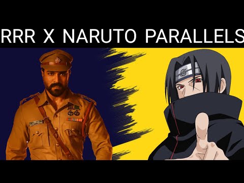 Naruto Shippuden (Itachi) X RRR (Ram)| Itachi Uchicha | Sasuke| Alluri Sitarama Raju| Komaram Bheem
