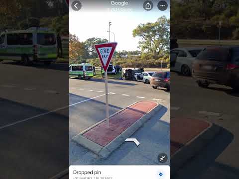 A crazy accident caught right on Google Maps! 😳 #shorts