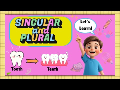Learn Singular and Plural in a Fun Way | Kids Grammar Video