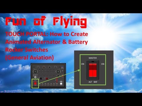 Touch Portal Advanced: How to Create Custom Buttons for Alternator & Battery Rocker Switches