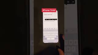 Position Your Cursor Like This #iphone #techtip
