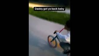 Kenzie almost there!!! #Kenzie #LearnToRideABike #MRRoadReady #FYP