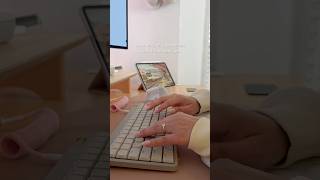 work from home vlog ☁️👩‍💻 #workvlog #officevlog #asmrtyping