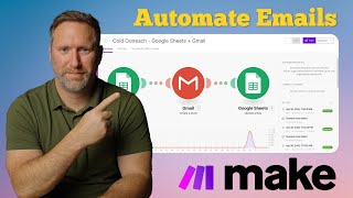 How to Automate Cold Emails Without Coding (Make.com tutorial)