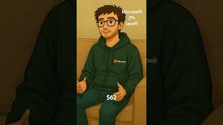 Microsoft 3% layoff. #short #viralshorts #techlayoffs #techhumor