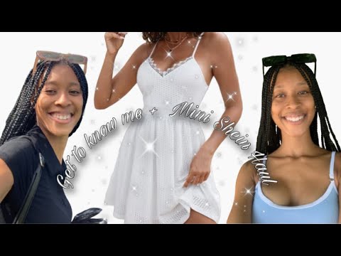 Get to know me| Mini Shein try on Haul