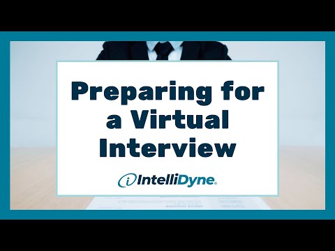 Preparing for a Virtual Interview 2023