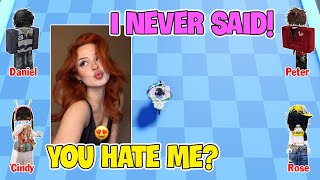 TEXT To Speech Emoji Groupchat Conversations | I Recognized The Fake Person Thanks To My Superpower