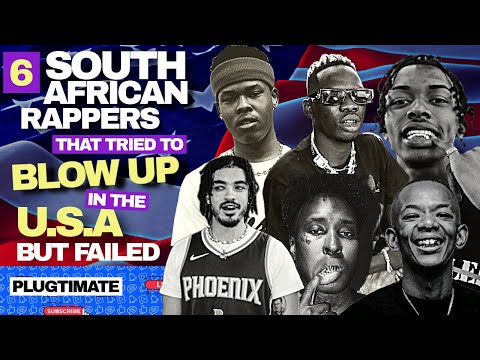 6 South African Rappers that tried to blow up in the USA but failed!