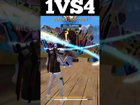 1vs4 clutch#shorts #shortvideo #freefire