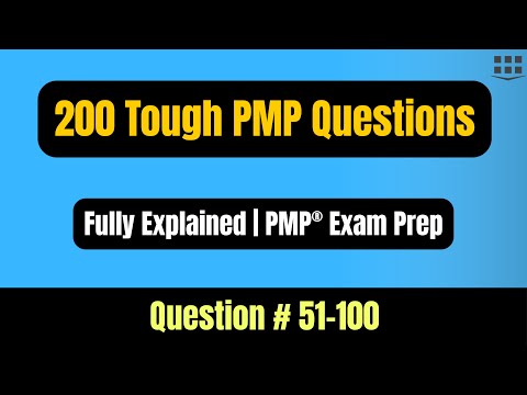 200 Tough PMP® Exam Questions (Question # 51-100)