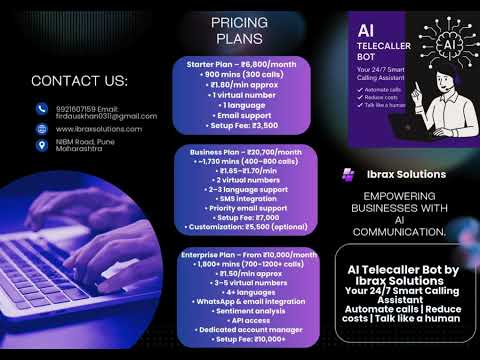 📞 AI Telecaller for Businesses | Human-Like Voice Bot by Ibrax Solutions