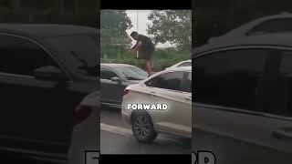Man Smashes Car, Then Gets a Ride!😬