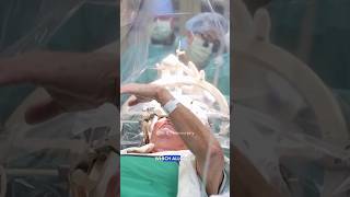 Its called deep brain stimulation (DBS)#parkinsons #parkinson #neurology #medical #doctor