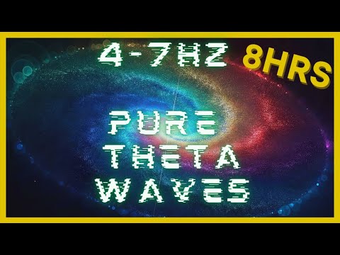4-7hz PURE Theta Waves | 432hz Base Frequency | Binaural Beats | CIA Hemi Sync | Astral Projection