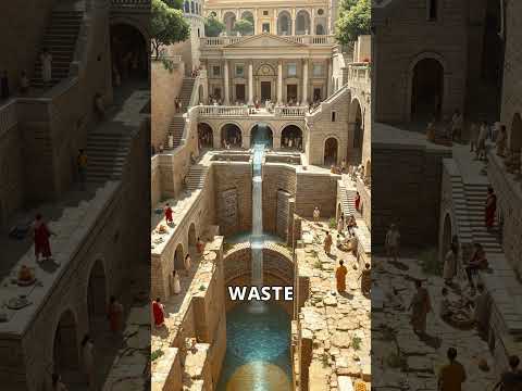 “A sewer that saved an empire How Rome’s ancient plumbing changed history!” #ancienthistory #history