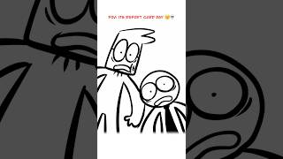 Report Cards 😳 (Animation Meme) Anim: RedFlowerCrown #shorts