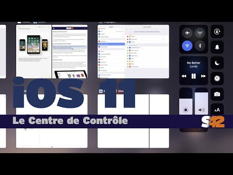 iOS11 : le centre de contrôle