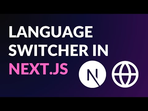 Language Switcher (Dropdown) in Next.js | i18n w/ next-intl & App Router