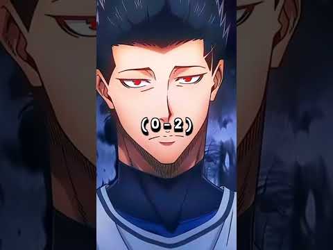 Isagi Vs barou #bluelock #youtubeshorts #shorts