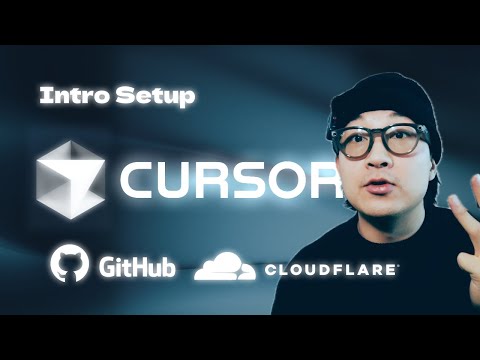 cursor ai tutorial: how I setup cursor with github and host for free with cloudflare