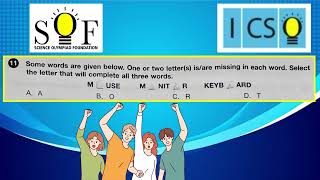 International Computer Science Olympiad (ICSO) 2024-25 | Class 1 | SOF