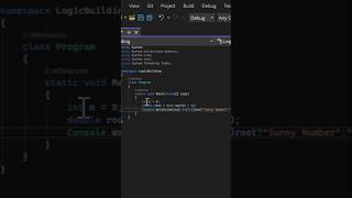Sunny Number in C# | C# Coding for Beginners #relaxingmusic  #shorts