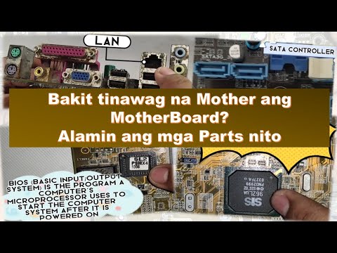 (Part1) Bakit Tinawag na Mother ang Motherboard? Alamin ang mga Parts nito.