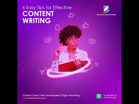 HOW TO WRITE AN ATTRACTIVE CONTENT - TIPS FOR BEGINNERS