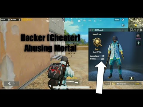 A Cheater Abusing MortaL | PUBG MOBILE