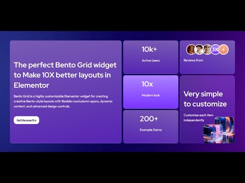 How to Add the Bento Grid  in Elementor