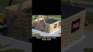 IT'S A BASKET; not a fruit basket but a Basket Building