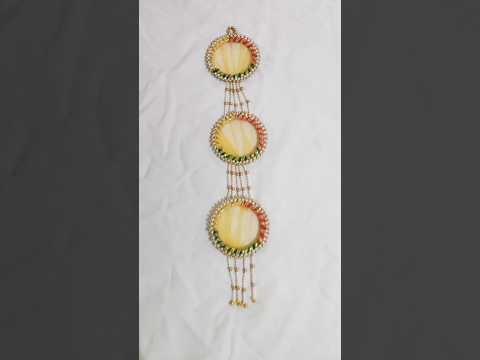 Diwali 2025 wall hanging diwali craft | easy toran making