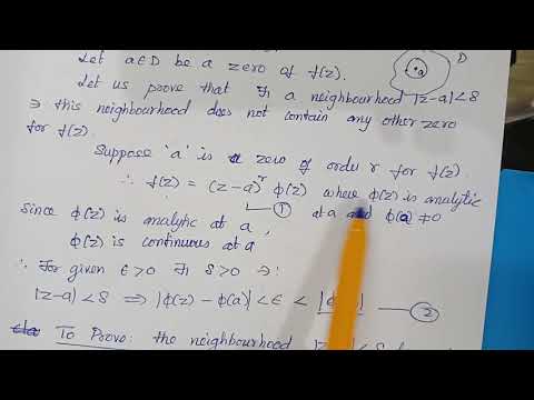 Zeros of an analytic function part 2