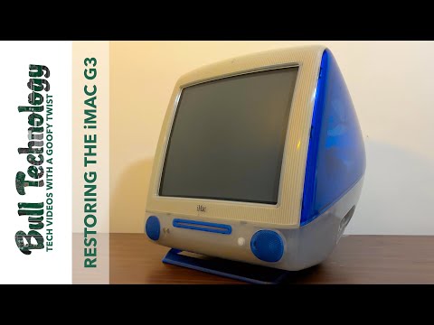 The iMac G3 Restoration: Big and Blue