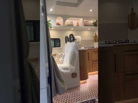 Latest family sprinter van conversion 👀with a boho/ Mediterranean island style … #familyvan#vanlife