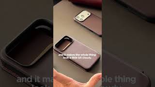 Burgundy Leather is here for iPhone 17 cases. #nomad #nomadgoods #iphone17