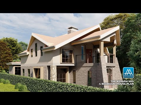 The Kerara Mid 4 Bedroom House Plan