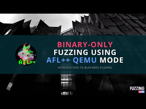 Blackbox Fuzzing using AFL++ QEMU mode (Binary-Only Fuzzing)